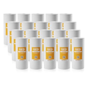 Imagem de Max Water Cartucho de substituição de filtro de água de sedimento de polipropileno fundido de 5 mícrons 25,4 cm x 11,4 cm (pacote com 20)