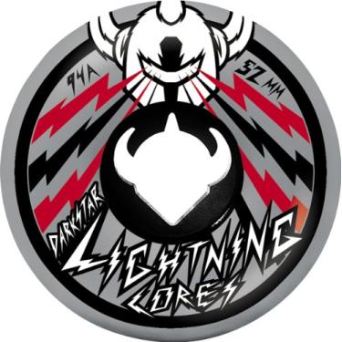 Imagem de Darkstar Roda de skate (51 mm, núcleo relâmpago preto/cinza)