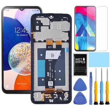 Imagem de ZTOOYO Substituição de tela para Samsung Galaxy A14 5G com moldura para Samsung a14 a146u kit de substituição de tela s146vl a146a a146w digitalizador de tela LCD sensível ao toque com ferramentas de