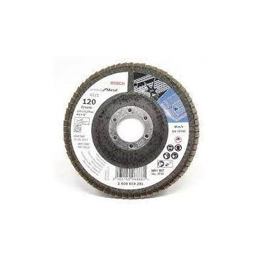 Imagem de Disco Flap 115mm G-120 4.1/2"" Bosch - BOSCH ACESSORIOS
