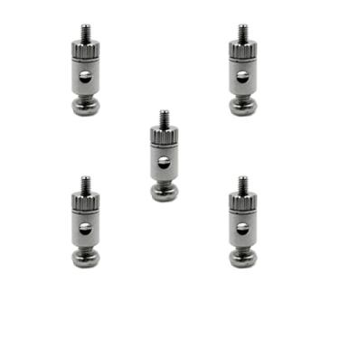 Imagem de 5PCS 2mm Pushrod Connector Adapter Push Rod Linkage Stopper for RC Airplane Helicopter Boat Ship DIY Model Toy Parts (2mm)
