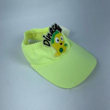 Imagem de Boné Infantil Viseira Com Proteção Solar Dinosssauro Estilo e Seguranç