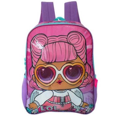 Imagem de Mochila Escolar De Alças Lol Surprise Fashion Luxcel Meninas, Mochila 