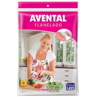 Imagem de Avental Protetor Feminino Para Cozinha Estampado Flanelado - Plastleo