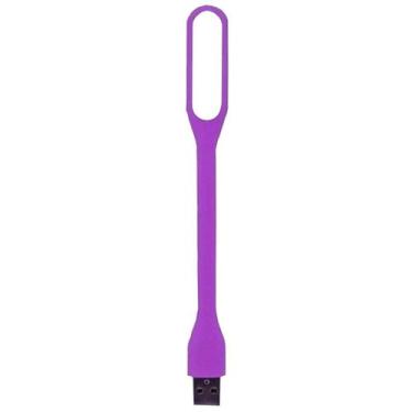 Imagem de Mini Luminária Luz Lampada Led Abajur Notebook Usb Flexível - Green La