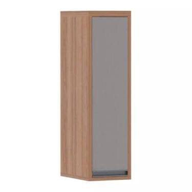 Imagem de Armário Aéreo 20 cm 1 Porta de abrir 1 Prateleira Isa Luciane Móveis, 