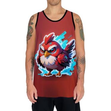 Imagem de Camiseta Regata Tshirt Animais Cyberpunk Aves Passáros HD 1 - Enjoy Sh