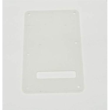 Imagem de Dopro Placa traseira de guitarra Clear Strat ST Trem Tremolo Cover serve para USA/Mexican Standard FD Stratocaster Transparente