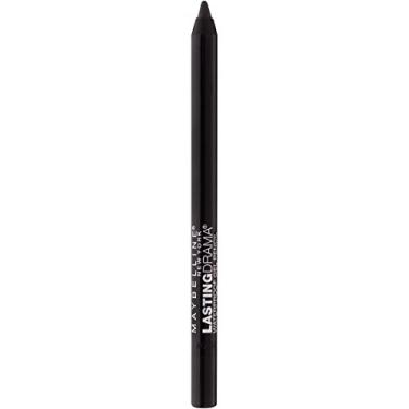 Imagem de MAYBELLINE Eyestudio Lasting Drama Lápis de Gel Matte À Prova D'Água Delineador Preto Maquiagem, Sleek Onyx, 1 Unidade