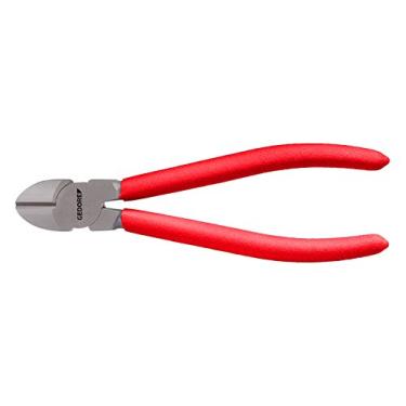 Imagem de GEDORE Cortador lateral 8314-125 TL – 125 mm – Alicate de corte diagonal – Aço extra duro corta fio de até 1,6 mm – Nível profissional, cabo vermelho