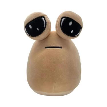 Imagem de Brinquedo de Pelúcia My Pet Alien Pou - 22cm - Colecionável, Amarelo