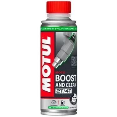 Imagem de Aditivo Limpeza Moto Motocicleta Combustível Motul 0,200 ML Boost And Clean