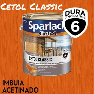 Imagem de Sparlack Cetol Classic Acetinado Exterior 3,6 Lt Dura 6 Anos acetinado