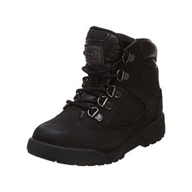 Imagem de Timberland Bota de campo para bebês/crianças pequenas 15 cm, Nobuck preto, 17