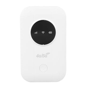 Imagem de Roteador de Viagem Portátil, Dispositivo de Acesso para Celular 5G 5G Com Slot para Cartão SIM, Roteador Modem USB de 300 Mbps 4G LTE, até 10 Dispositivos para Viagens de