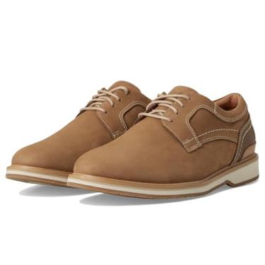 Imagem de Clarks Sapato Oxford masculino Monahan liso, Nobuck de areia, 47