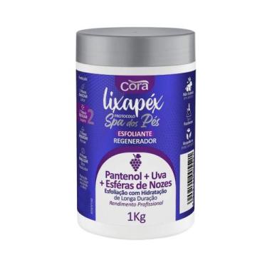 Imagem de Creme Esfoliante Lixapéx com Pantenol Uva e Esfera de Nozes Spa dos Pé