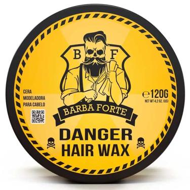 Imagem de Pasta Danger Cera Hair Wax Efeito Brilho 120g Barba Forte