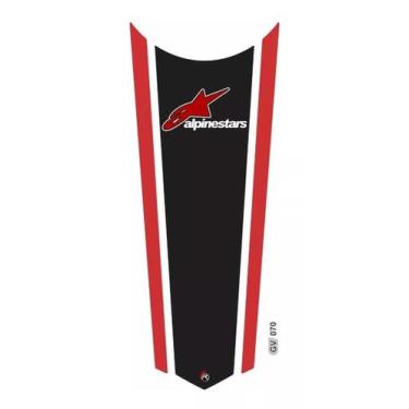 Imagem de Adesivo Faixa Gravata Tanque Resinado Cg Apinestars 070 - Resitank