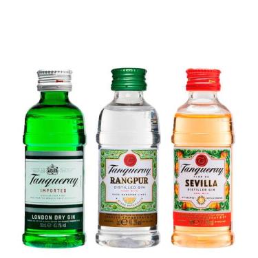 Imagem de Kit Miniaturas Gin Tanqueray London Dry