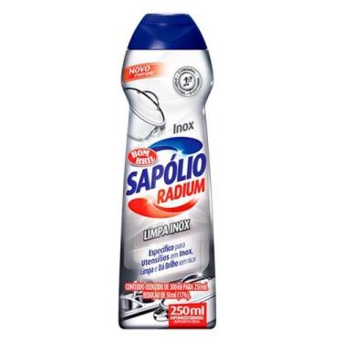 Imagem de Sapólio Radium limpa inox 250ml - Bombril