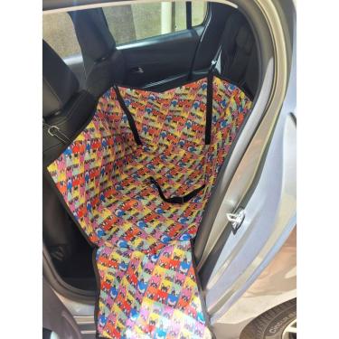 Imagem de Capa Banco Carro Impermeável - 70x40 cm - Raças Pequenas/Médias