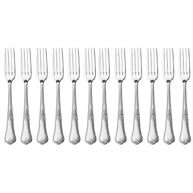 Imagem de Kit 12 Garfos de Mesa Hercules Classique Aço Inox 493-002P