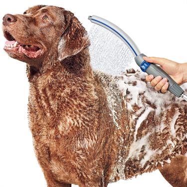 Imagem de Acessório de chuveiro para cães Waterpik Pet Wand Pro PPR-252E azul/cinza