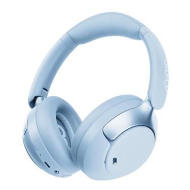 Imagem de QCY H3 PRO ANC Fone de Ouvido Bluetooth, Headphone ANC Adaptáveis, Cancelamento Ativo de Ruído de 50 dB, Áudio sem fio de Alta Resolução LDAC, 55 Horas de Reprodução, Preto (Azul)