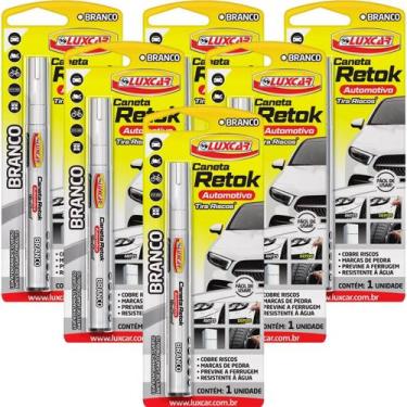 Imagem de Kit 6 Caneta Tira Riscos Da Tintura Do Seu Veiculo Atacado - Luxcar, B