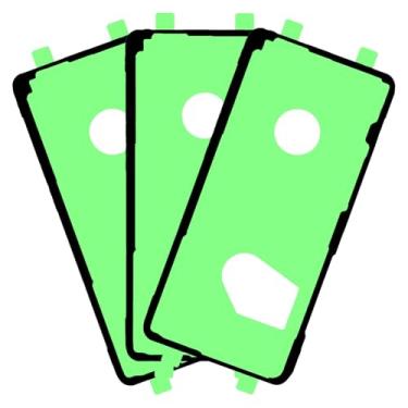 Imagem de BESJMYT 3 peças de fita adesiva para capa de porta de bateria para Samsung Galaxy Note 20 5G capa traseira adesivo adesivo de substituição para galaxynote 20 5g SM-N981U SM-N981U1