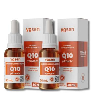Imagem de KIT 2 Coenzima Q10 Ydrosolv 30ml Yosen