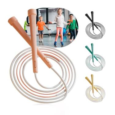 Imagem de Corda de Pular Infantil Ajustável PVC Ecológico Exercício ao Ar Livre Para Crianças (Amarelo)