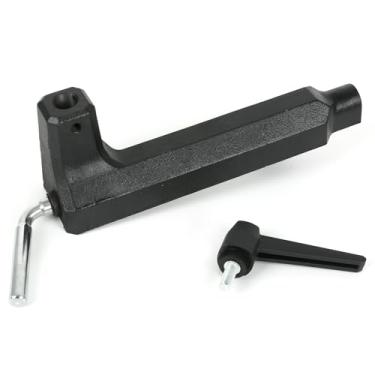 Imagem de Copgge Base para descanso de ferramentas de torno de madeira, base de 16 mm de ferro fundido para torneamento de madeira para torno para mini torno, pequeno torno, furo de 1,5 cm de diâmetro