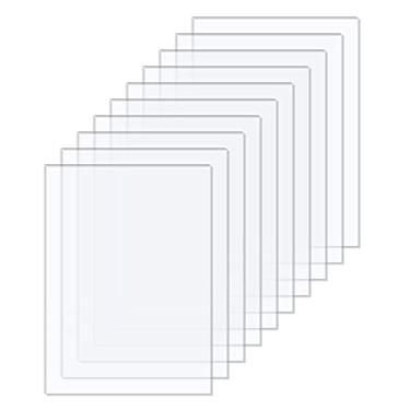 Imagem de Pacote de Folhas de Plexiglass Displaybug com 10 - Painéis de Folhas de Animais de Estimação Duráveis para Molduras de Pôsteres, Molduras, Artes e Ofícios Folhas de Plástico - Folhas de Plástico com B