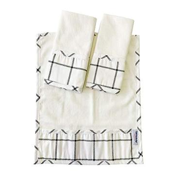 Imagem de Boquinha Malha 3 Peças para Bebê Boston Preto, Biramar Baby, Preto, pacote de 3