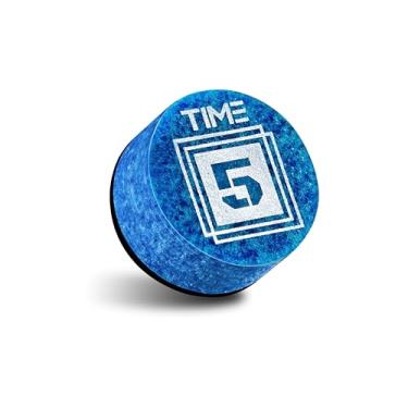 Imagem de RHINO Ponta de taco de bilhar TIME - 14 mm/Azul/Dureza: TIME 1 Super Macio/Pacote 5