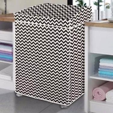 Imagem de Capa De Máquina De Lavar Roupas Flanelada Gg Electrolux 10kg