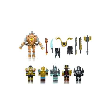 Imagem de Roblox Action Collection - Dungeon Quest: Fusion Goliath Throwdown Feature Playset [Inclui item virtual exclusivo]