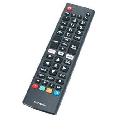 Imagem de Novo controle remoto de substituição AKB75095307 para LG TV 65UJ6540-UB 60UJ6540-UB 70UJ6570-UB 55UJ6540-UB 43UJ6560-UF 49UJ6560-UF 55UJ6580-UE 65UJ6 520-UD 65UJ6580-UE 70UJ6520-UA 75UJ6470-UC