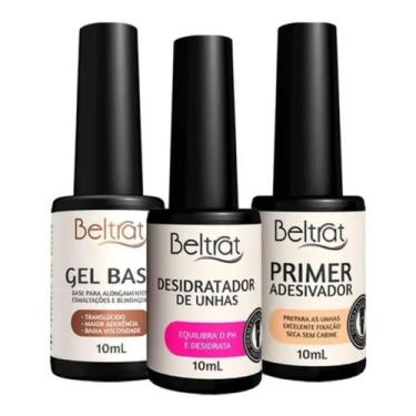 Imagem de Kit Beltrat com Gel Base + Primer Ácido + Desidratador