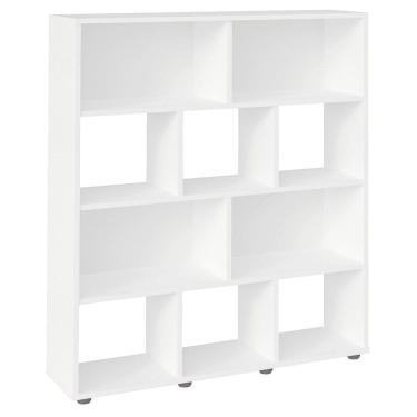 Imagem de Estante Livreiro 10 Nichos 109X91 cm Branco ARLY