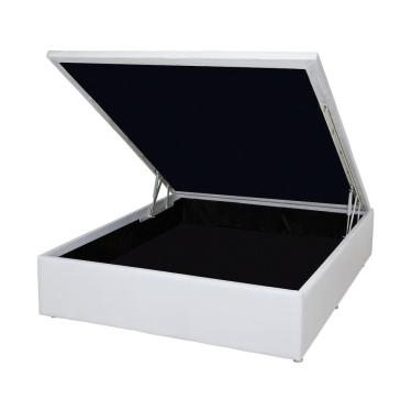 Imagem de Base Baú Physical Branco Casal (138X188X39) - Ortobom