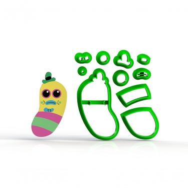 Imagem de Cortador Trolls - Dr Dinkles Modular Tamanho 5 Cm