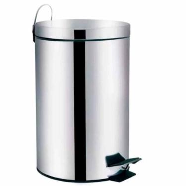 Imagem de Cesto Com Pedal 12l Inox ágata - Mor