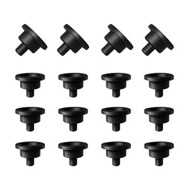 Imagem de Deeoruy Pacote Com 16 Pés De Silicone Para Grelha 815689 Compatíveis Protetores Queimadores Fogão A Gás Série Ct Gr Df Srt