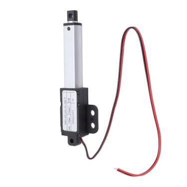 Imagem de Atuador Linear Elétrico de 50 Mm Atuador Pequeno Mini Movimento 24V 50n Pushamento 15mm/s Velocidade Com Limite de Extremidade Fácil de Usar para RV Sofá Robot TV Desk Feito de Alumínio e ABS