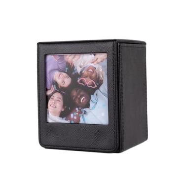 Imagem de HIYQIN Estojo Fotográfico Para Filme Instax Square Sq, Suporte Fotos, Caixa De Armazenamento Compatível Com Câmeras Instantâneas Fujifilm Sq1 Sq20 Sq40 Sq10 Sq6 Sp-3 - Preto