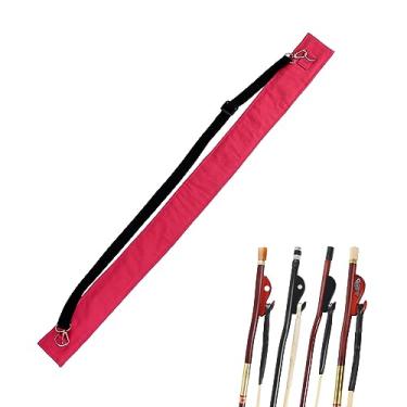 Imagem de pinklilycare Capa Protetora Para Arco De Instrumentos Corda, Violino/Viola/Violoncelo/Contrabaixo Francês, Contra Poeira, Tamanho 4/4, Com Alça Ombro