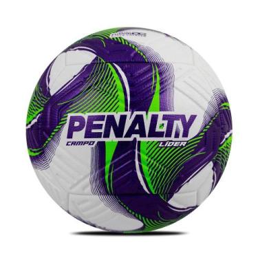 Imagem de Bola Campo Penalty Lider Xxv - Branco/Verde/Roxo